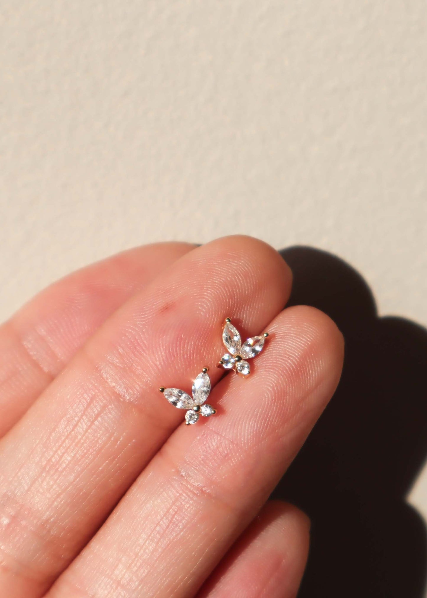 BUTTERFLY STUDS