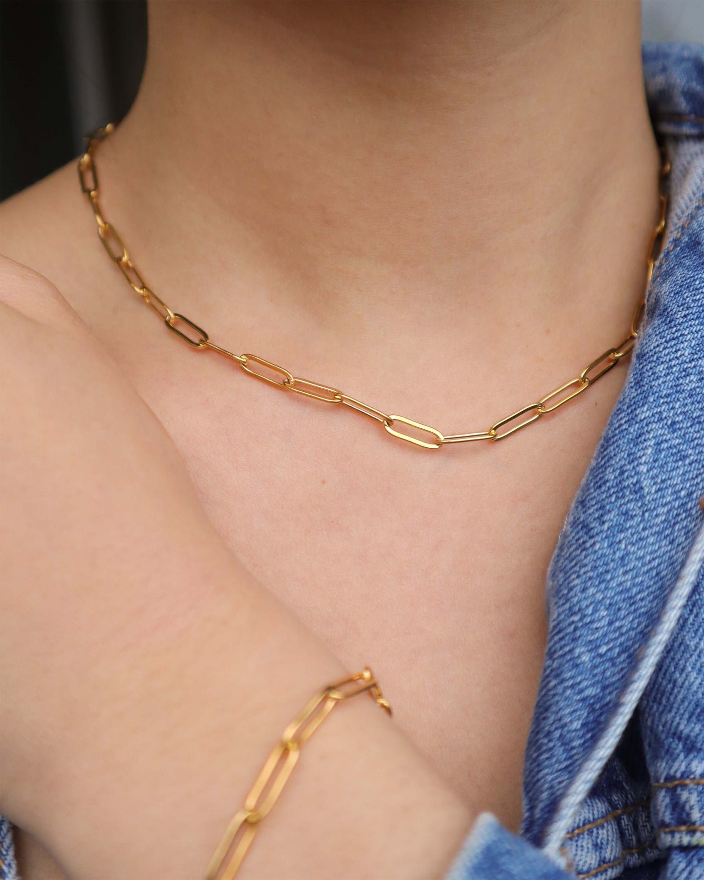 PAPERCLIP NECKLACE