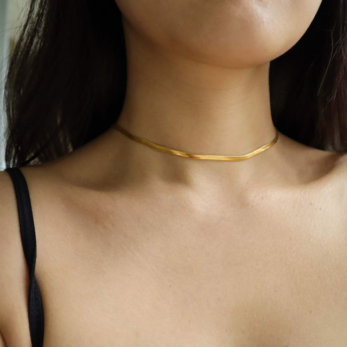 HERRINGBONE CHOKER