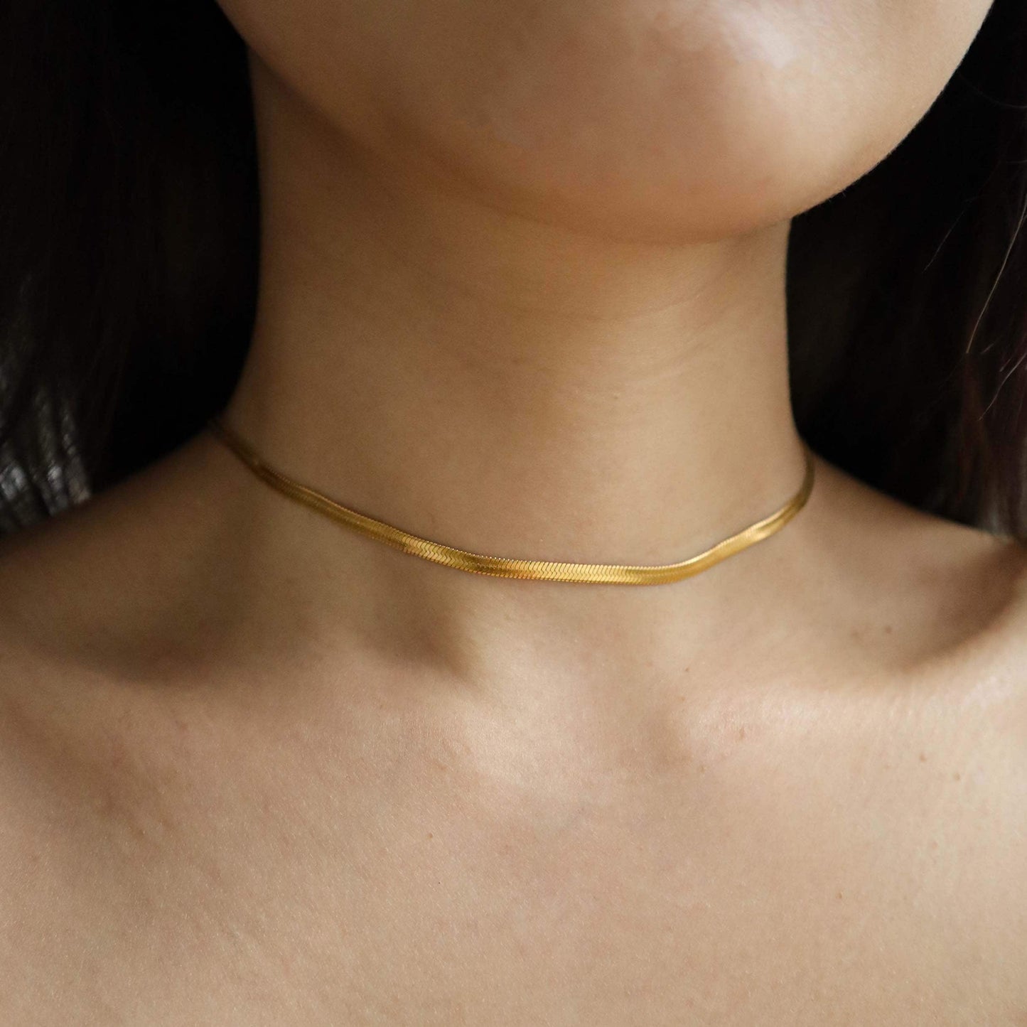 HERRINGBONE CHOKER