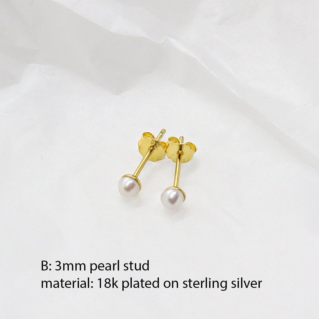 PEARL EARRING SET