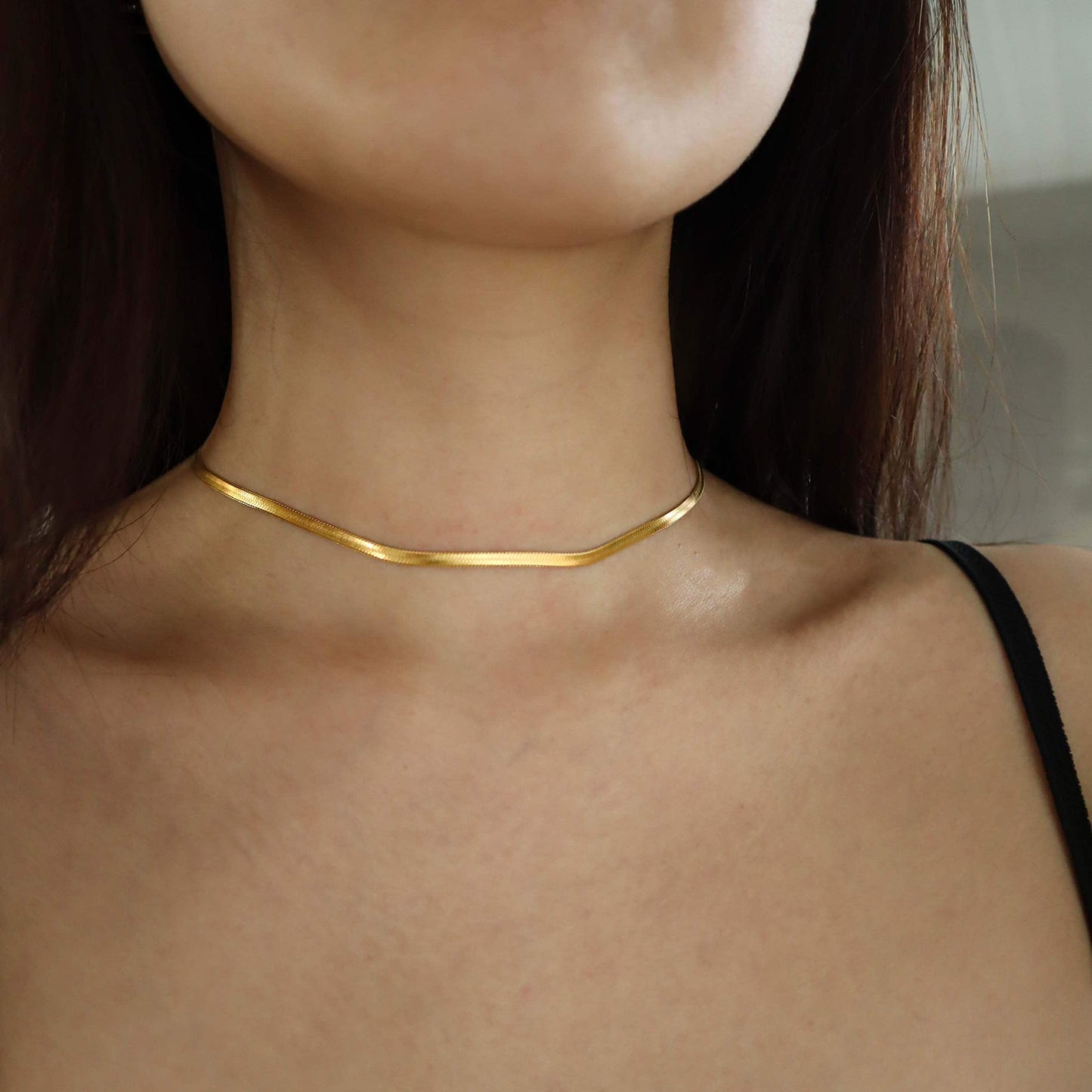 HERRINGBONE CHOKER