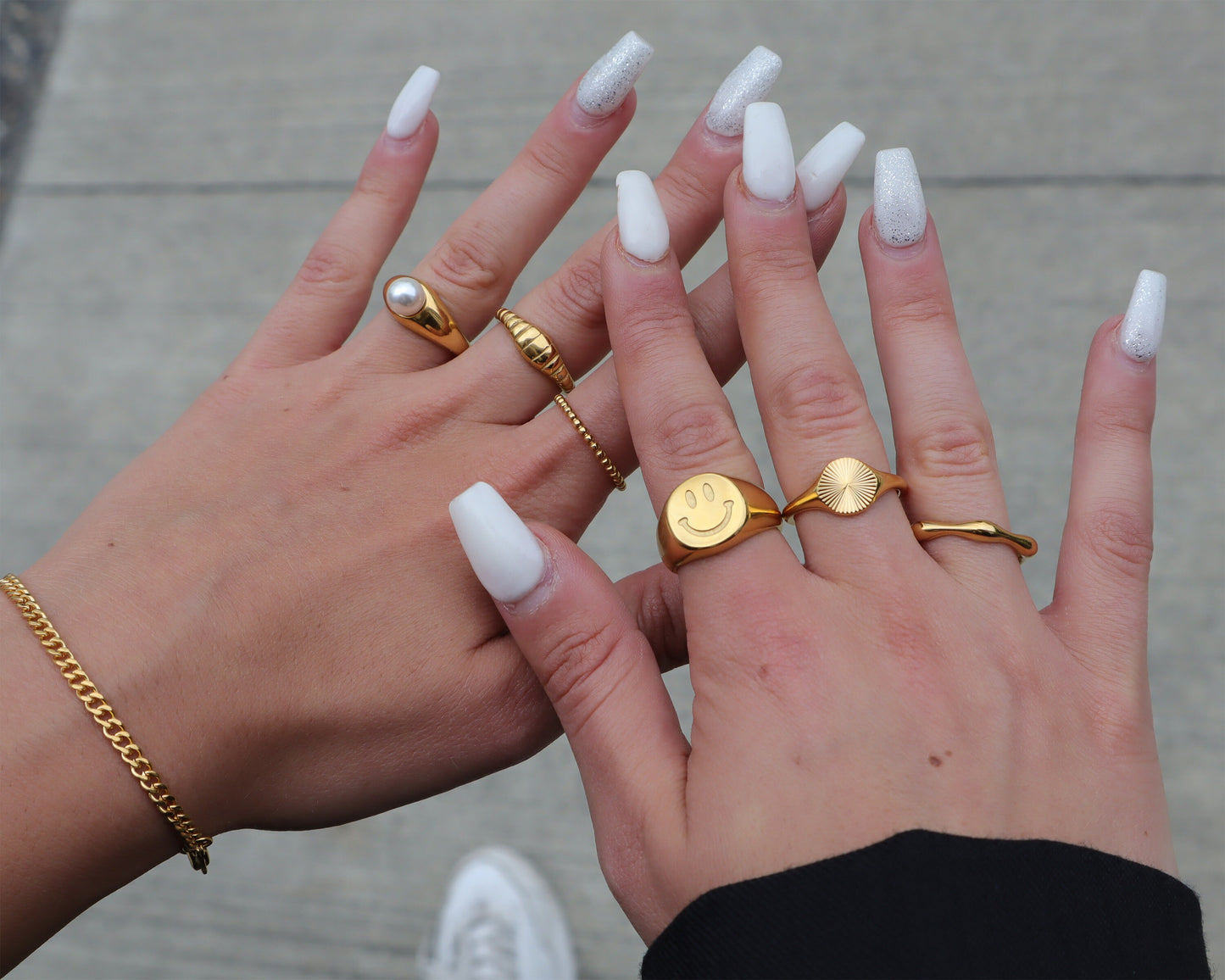 SMILEY FACE RING