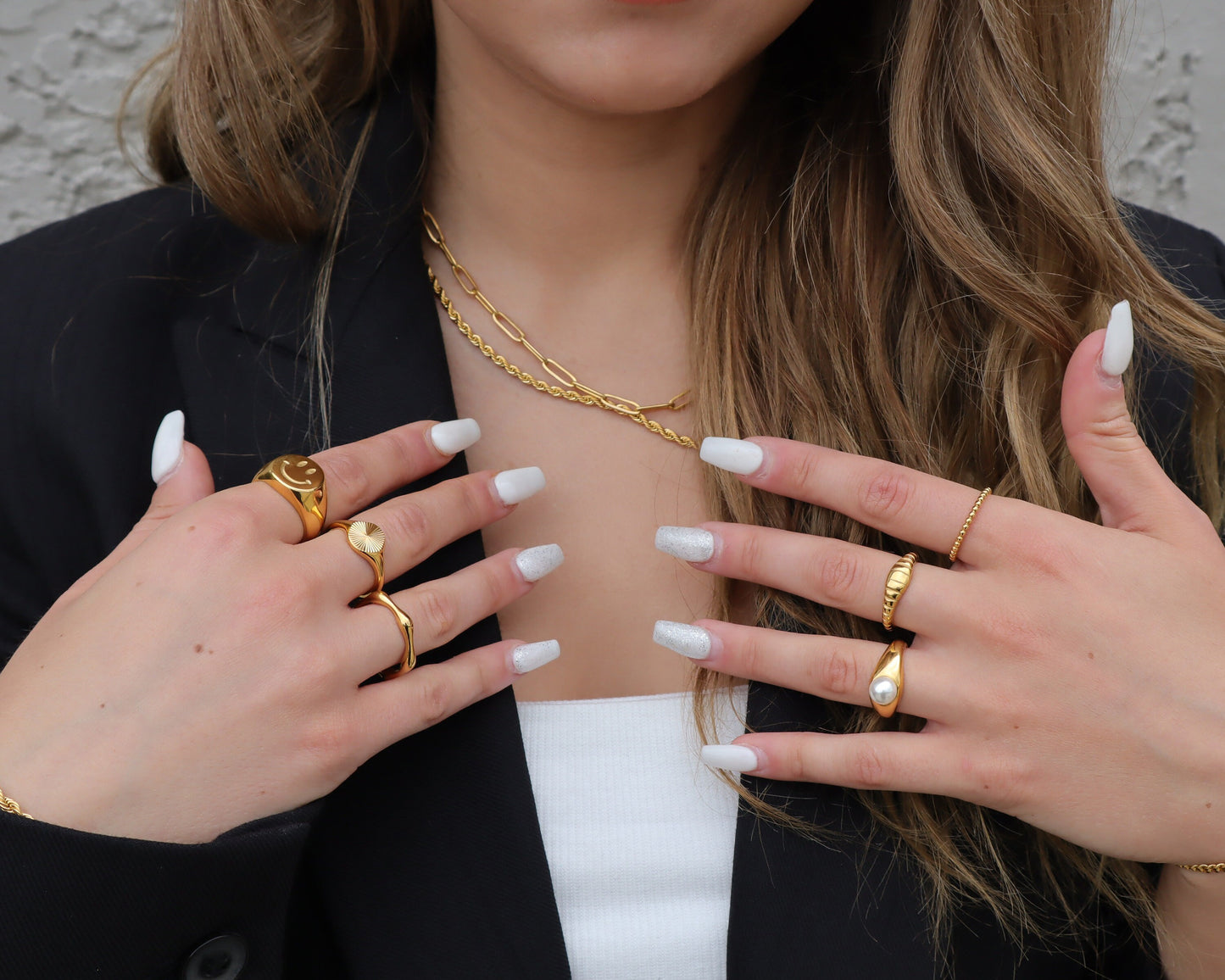 SMILEY FACE RING