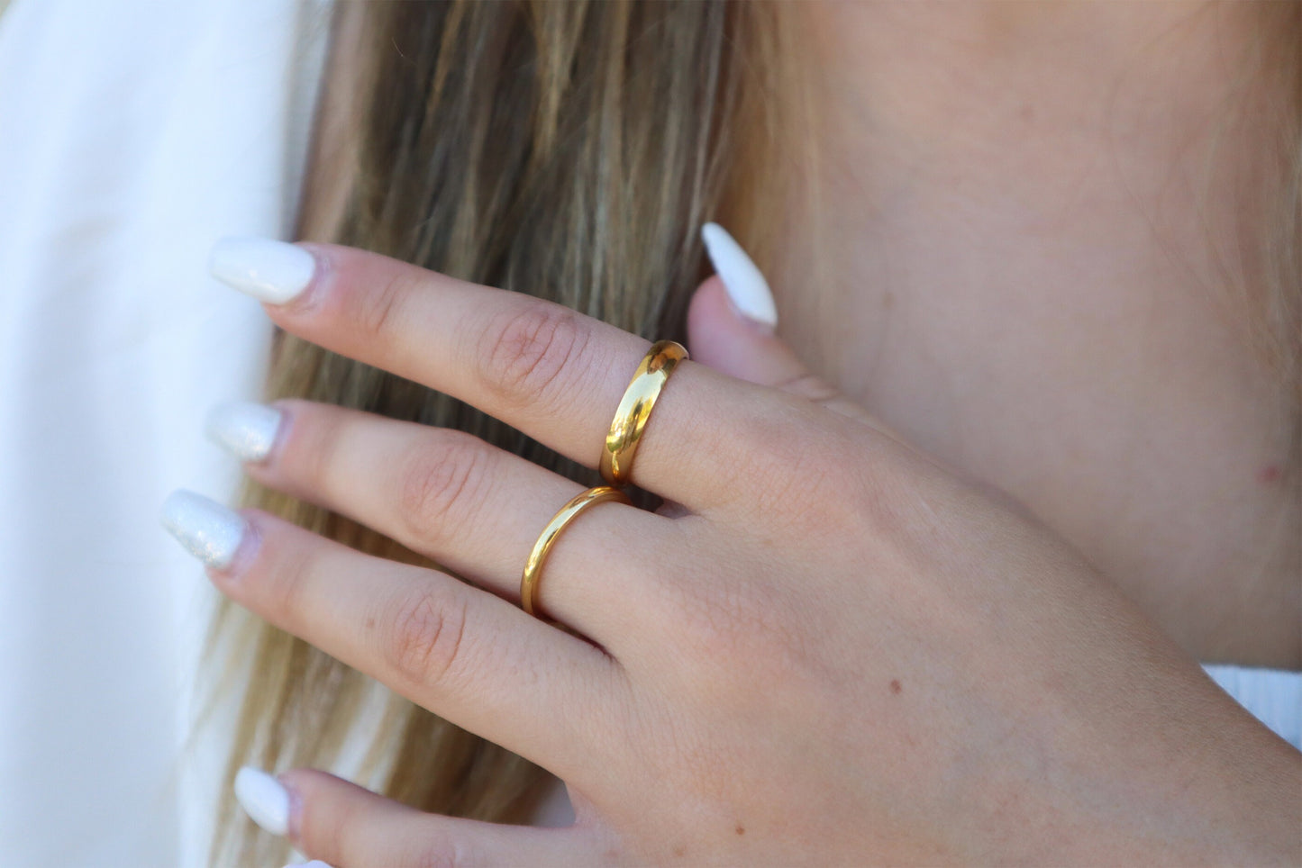 BAND STACKING RINGS