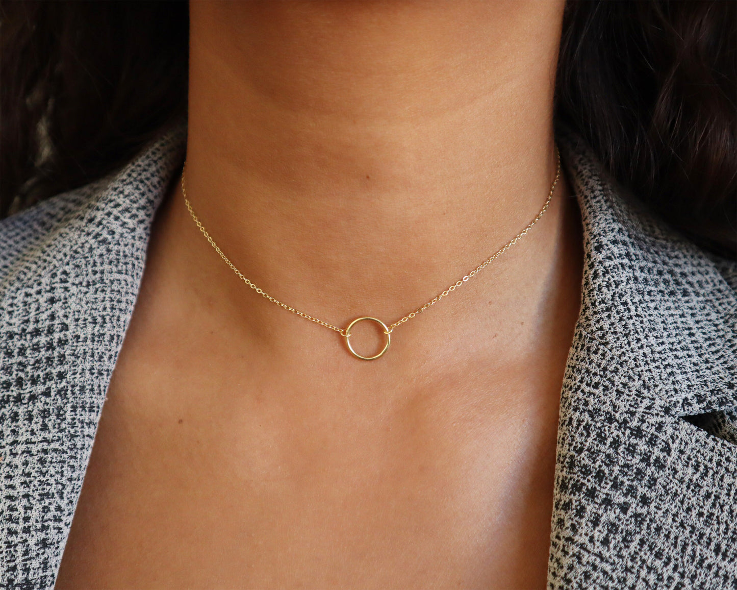 OPEN CIRCLE CHOKER