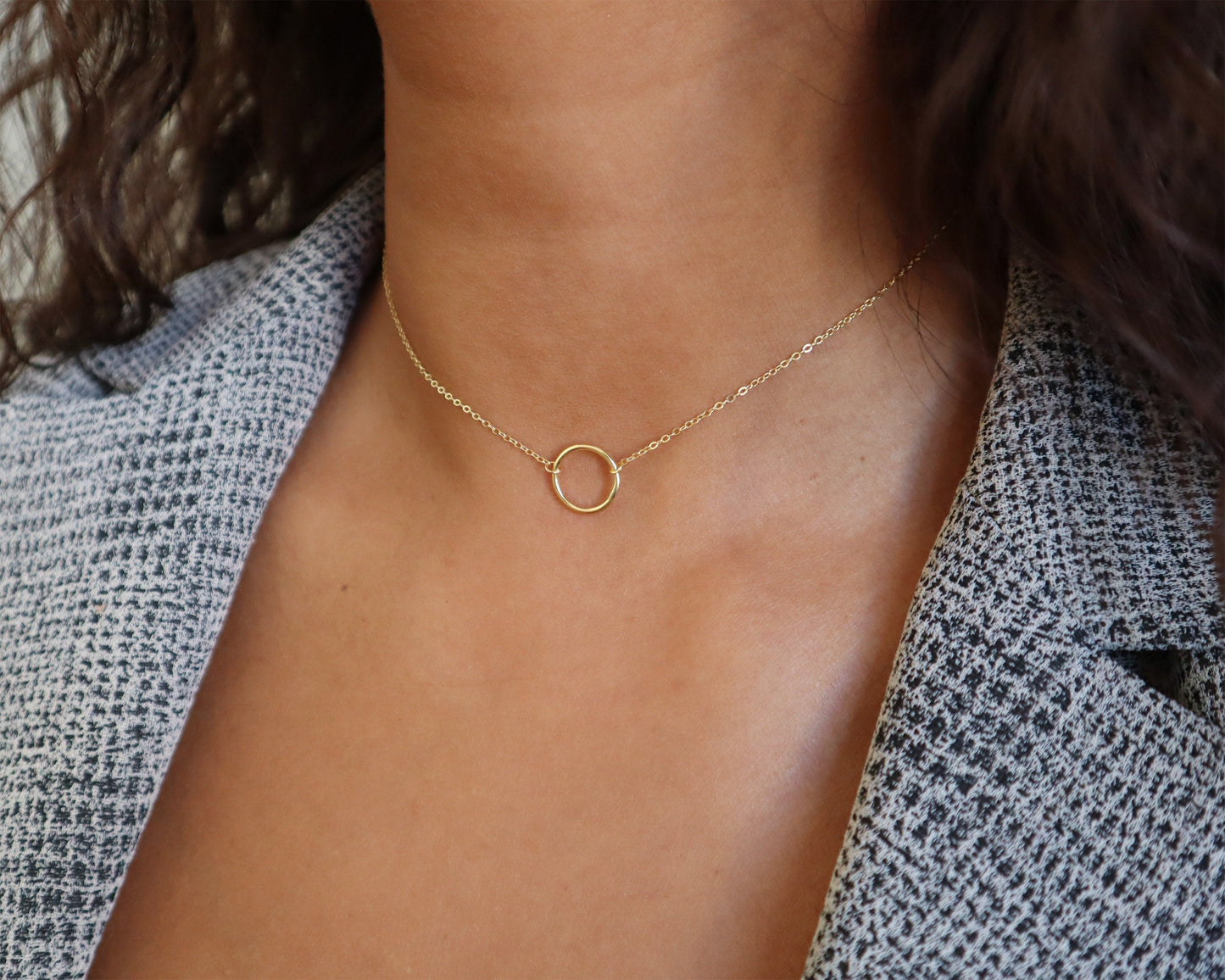 OPEN CIRCLE CHOKER